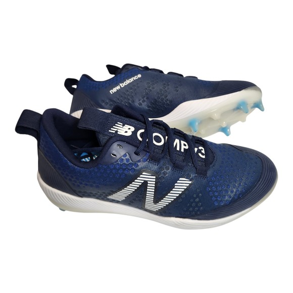 New Balance Other - New Balance COMP v3 Baseball Cleats Men's 9.5 Navy White FuelCell BRAND NEW